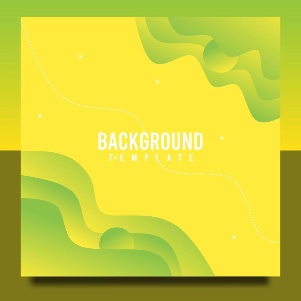 background design template, with a yellow gradient design vector