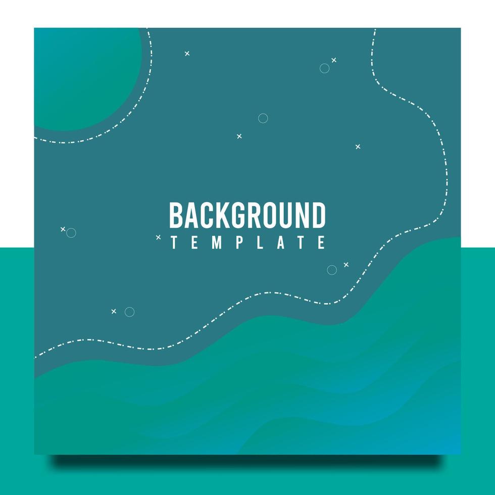 background design template, with colorful abstract wavy fluid design vector