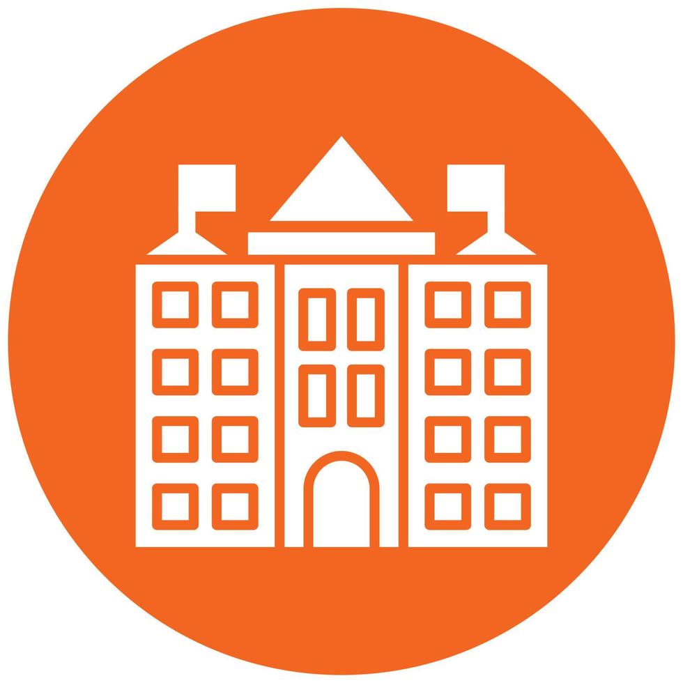 Embassy Icon Style vector