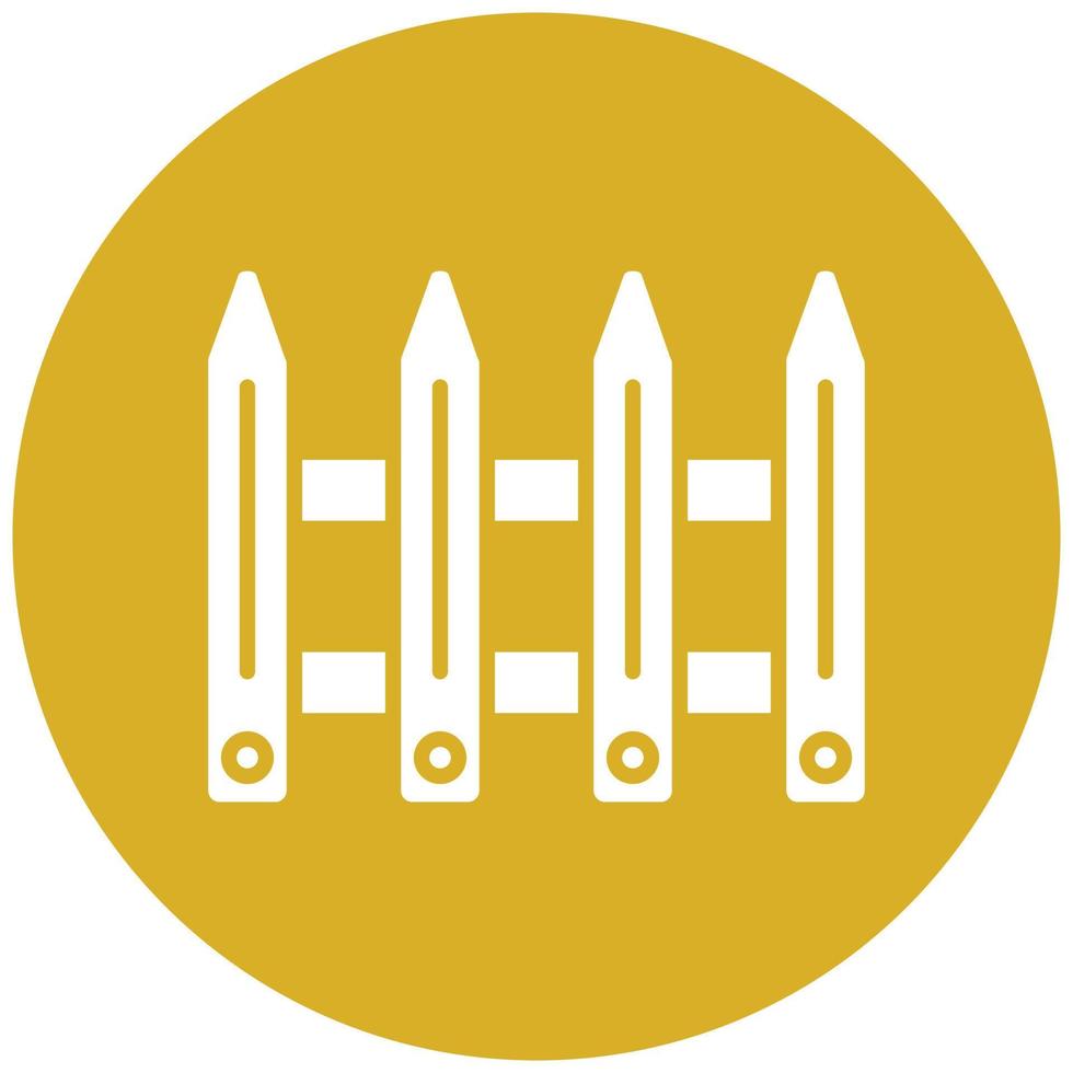 Fence Icon Style vector