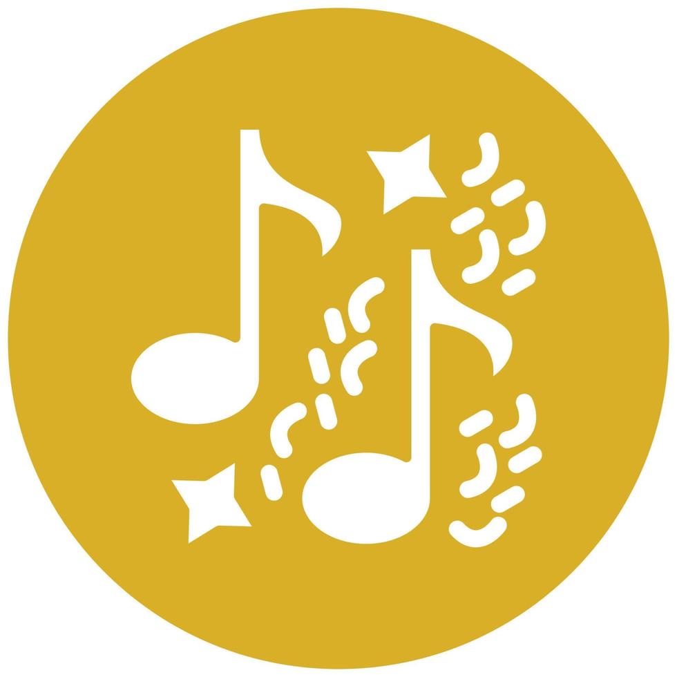 Musical Notes Icon Style vector