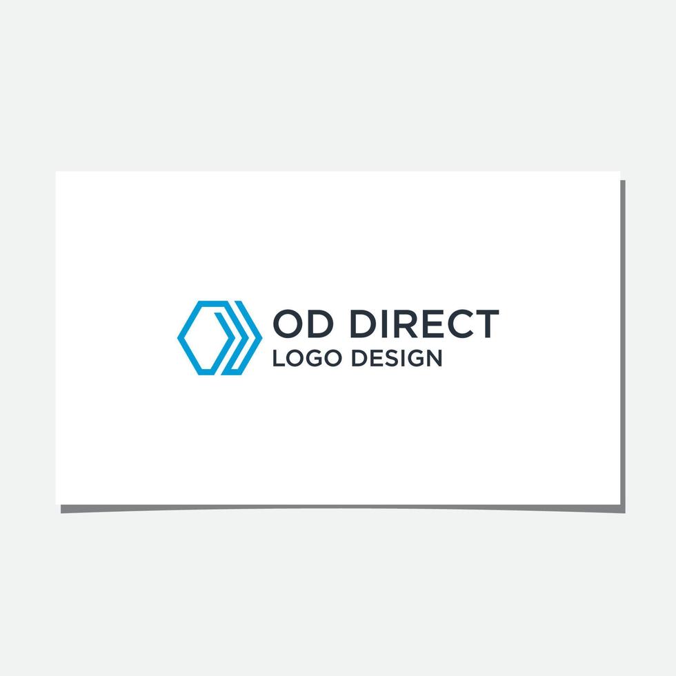 D, OD, OR O NEXT LOGO DESIGN vector