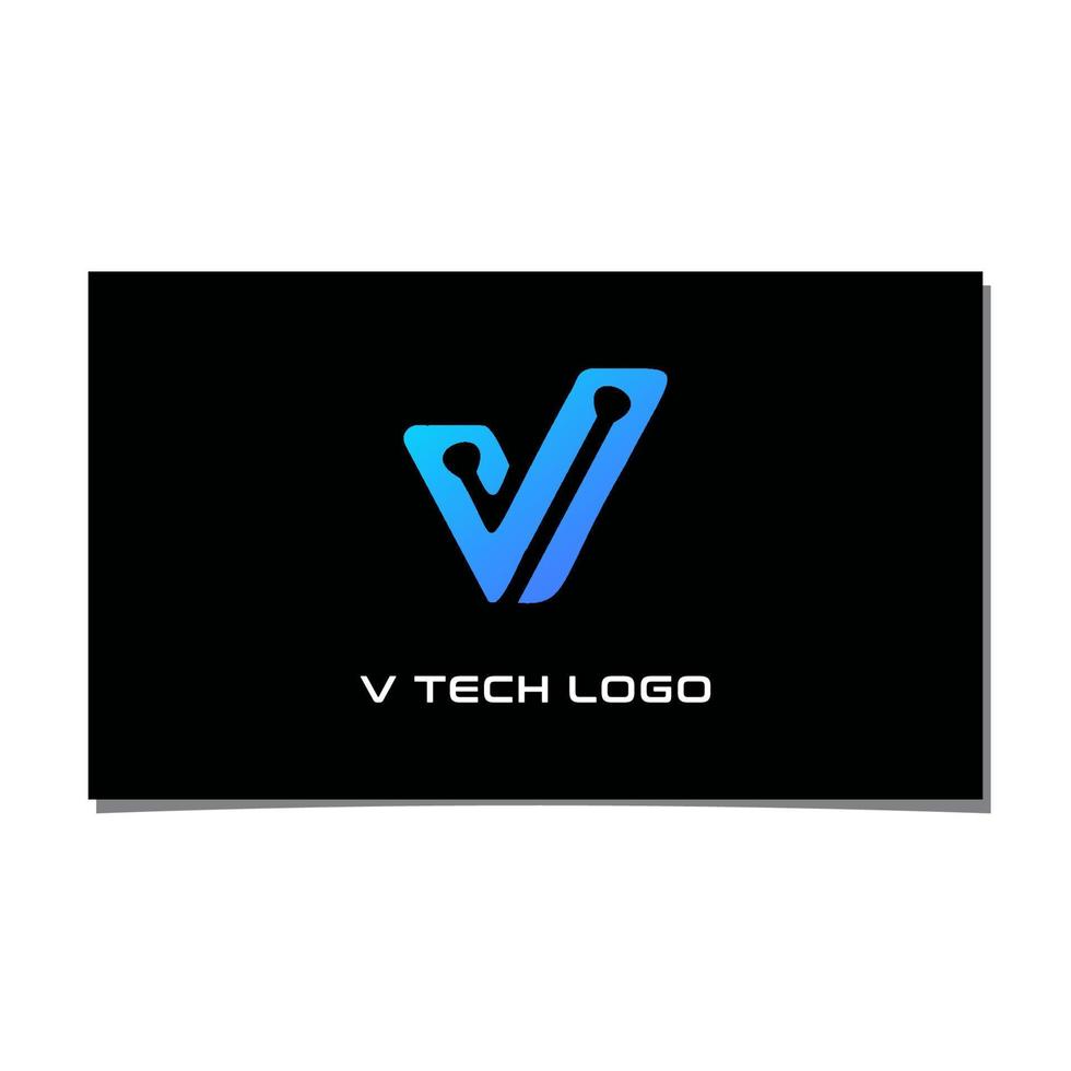 V OR V CHECK  OR CHECK TECHNOLOGY LOGO vector