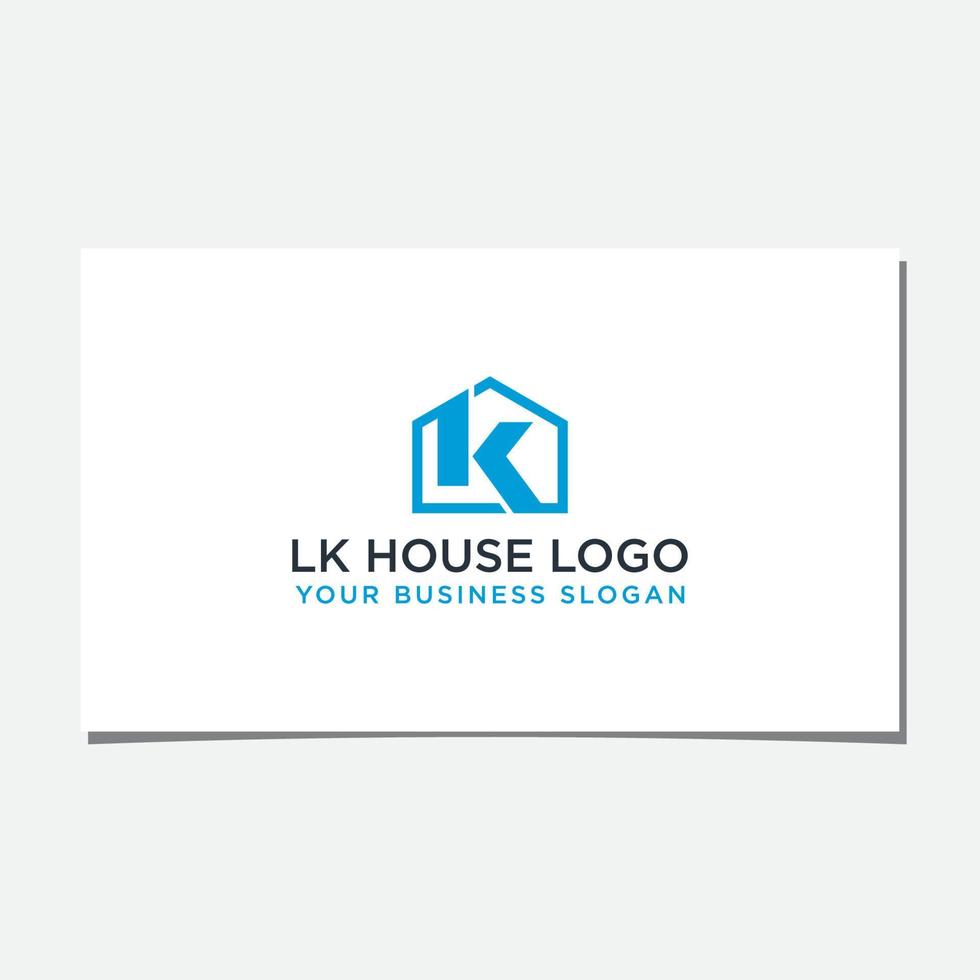 IK HOUSE LOGO DESIGN VECTOR