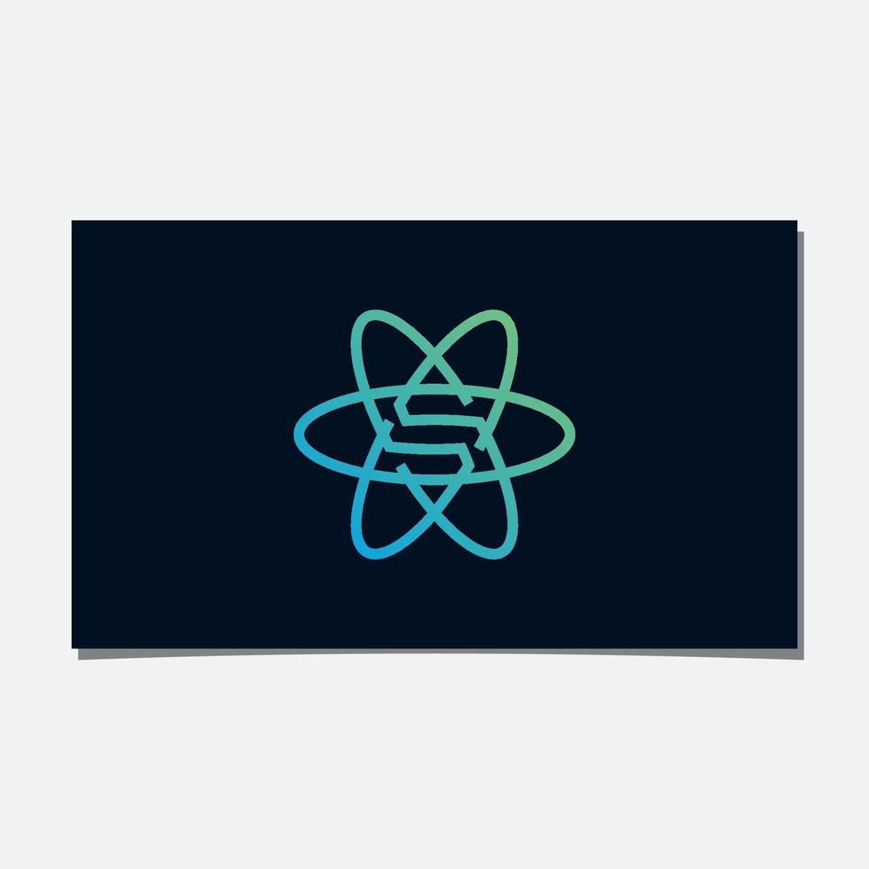 SS KINETIC ENERGY LOGO DESIGN vector