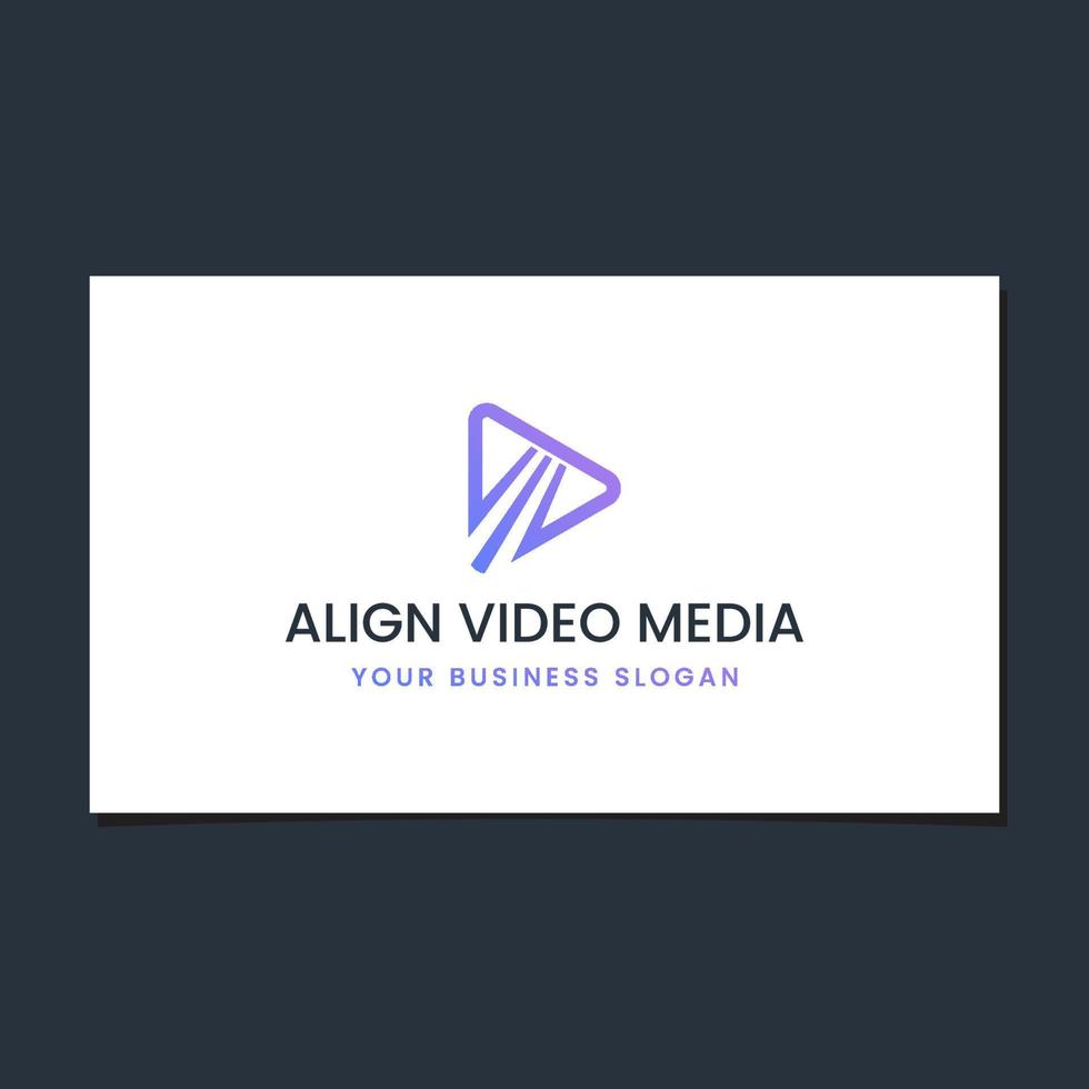 AILGN VIDEO MEDIA LOGO DESIGN vector