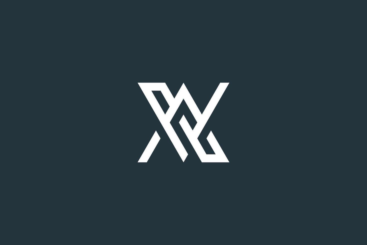 Minimal Letter AV or VA Logo Design Vector Template