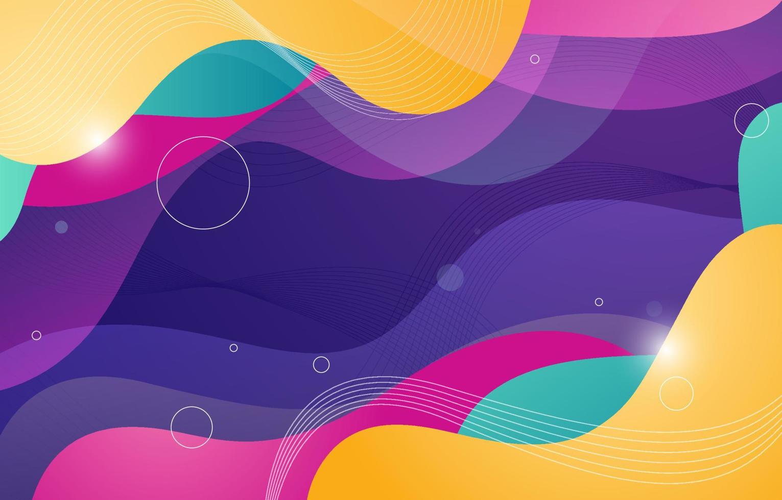 Fluid Wave Background vector