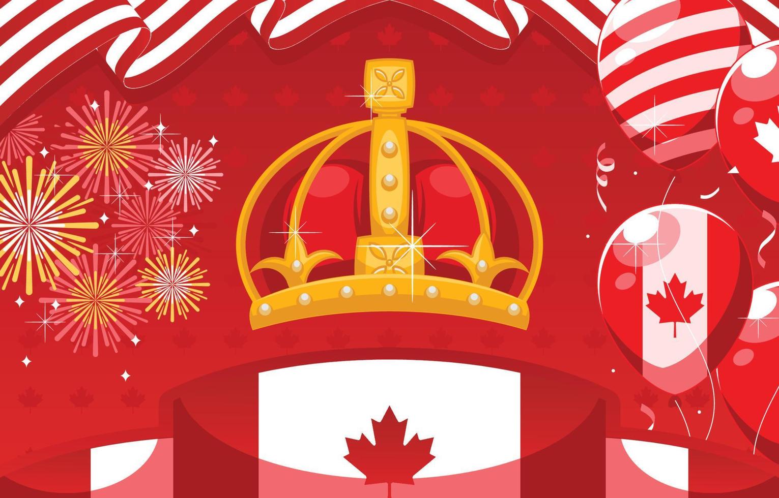 Victoria Day Background vector
