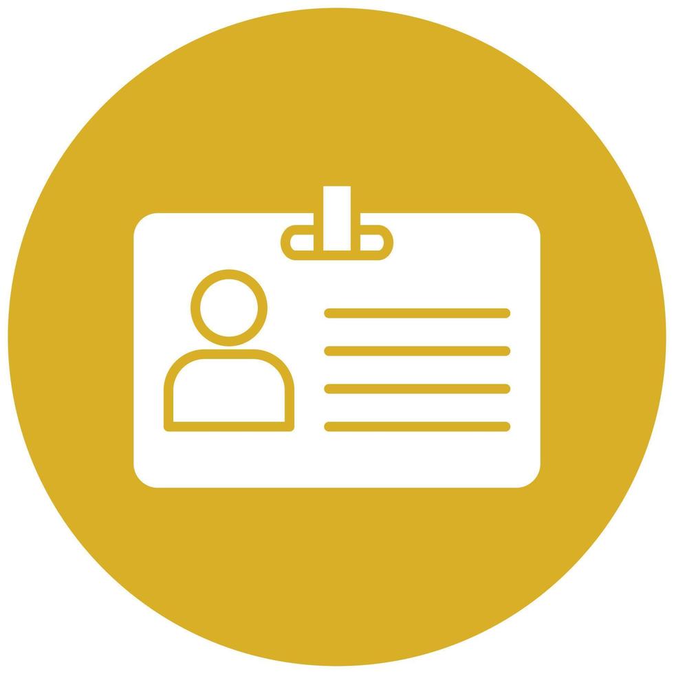 Press Pass Icon Style vector