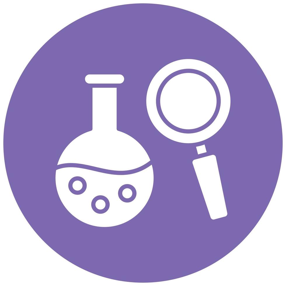 Research Icon Style vector