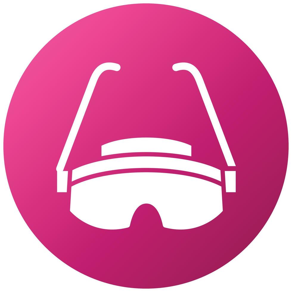 Eye Protector Icon Style vector
