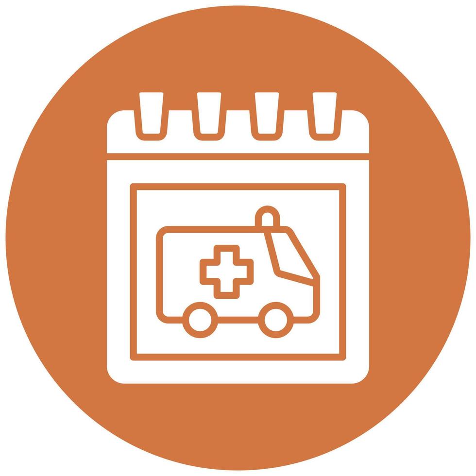 Medical Appointment Icon Style vector