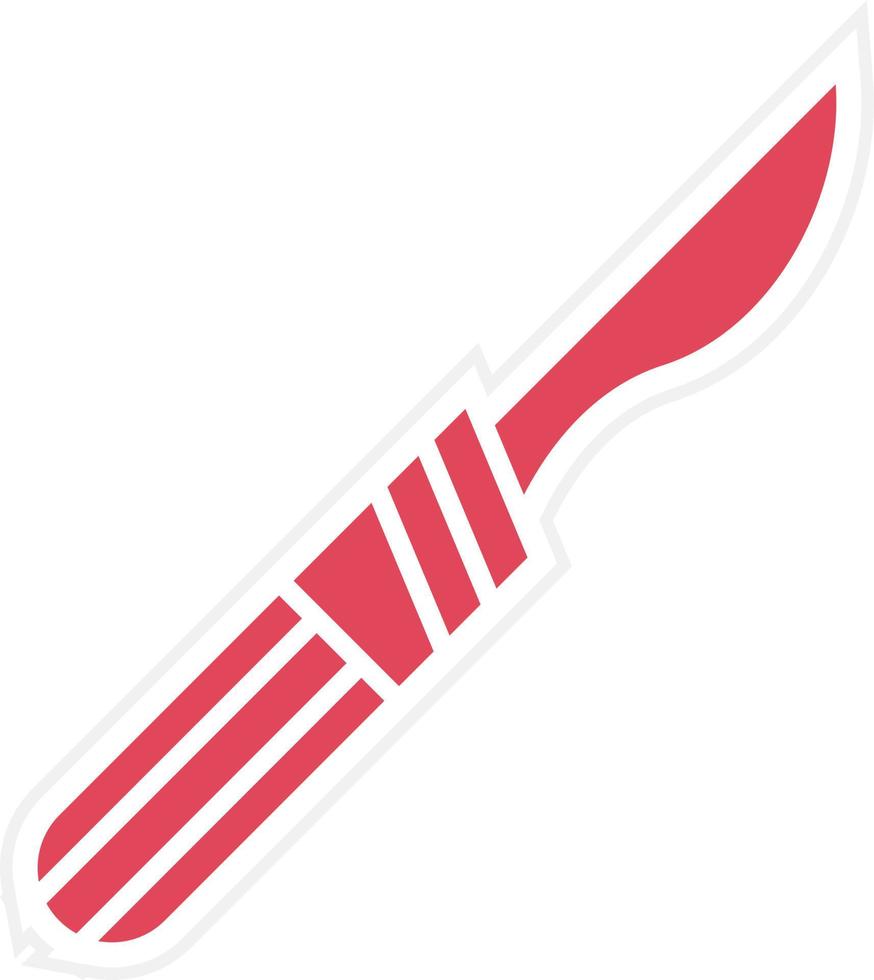 Scalpel Icon Style vector