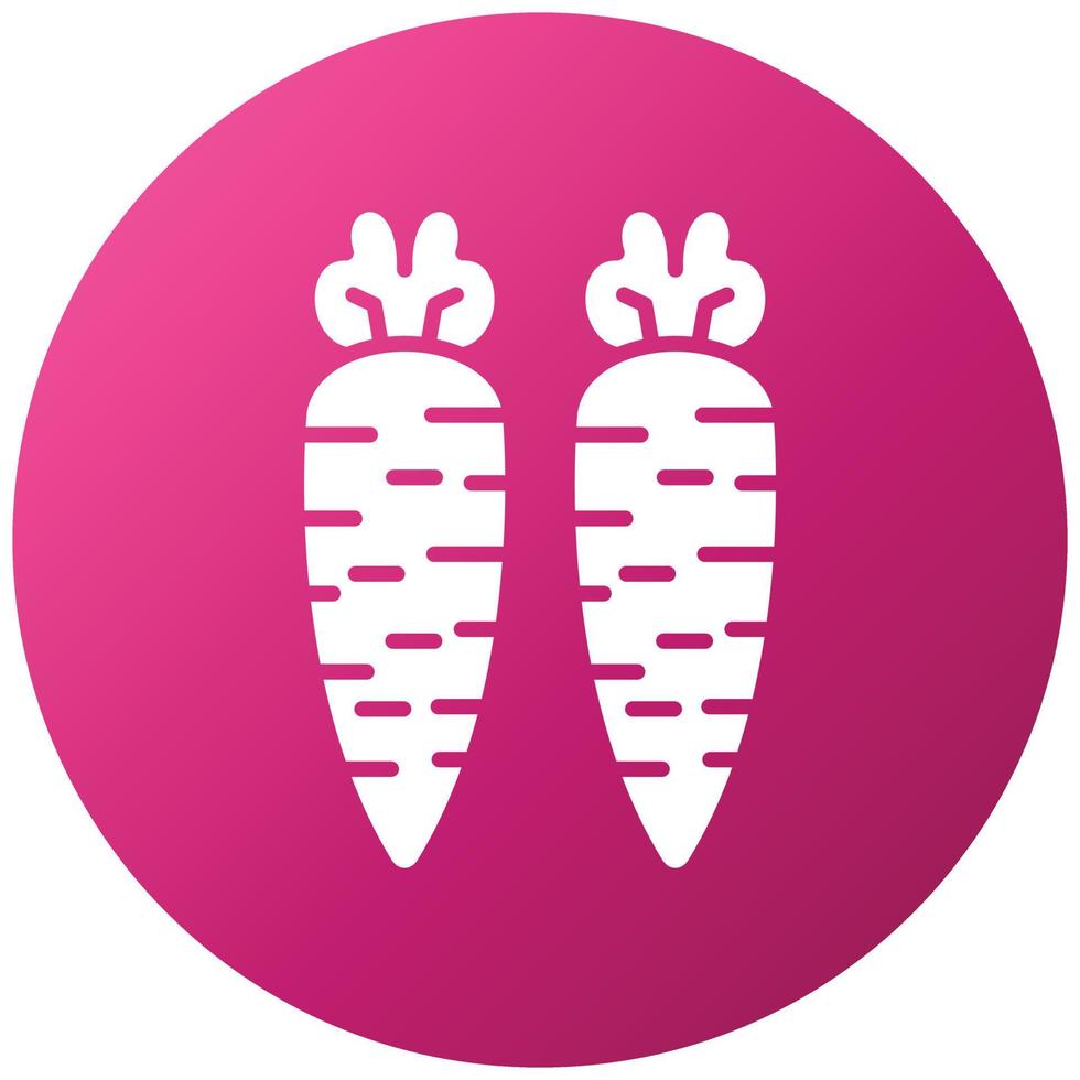 Carrots Icon Style vector