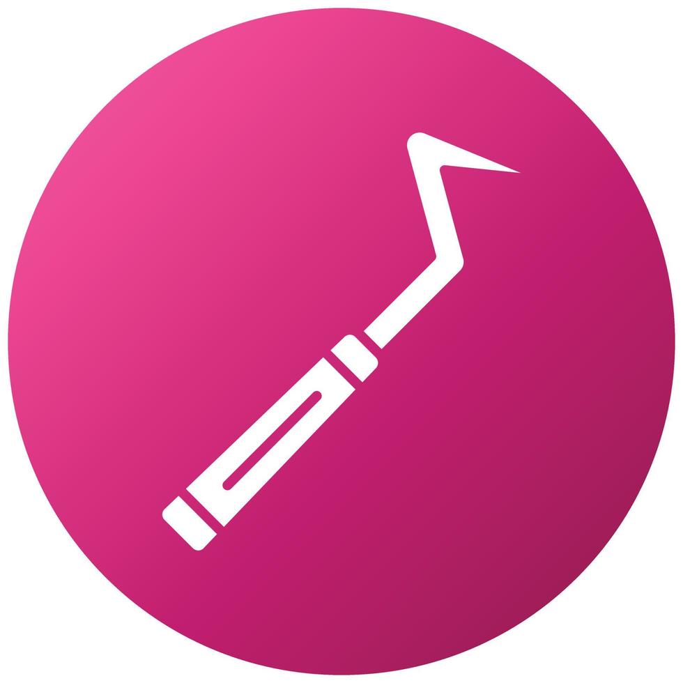 Dental Probe Icon Style vector