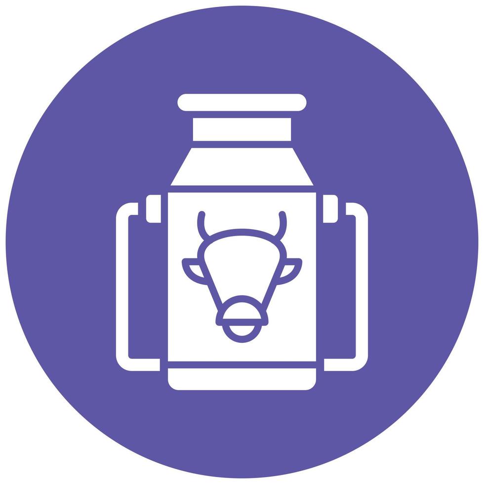 Milk Tank Icon Style vector