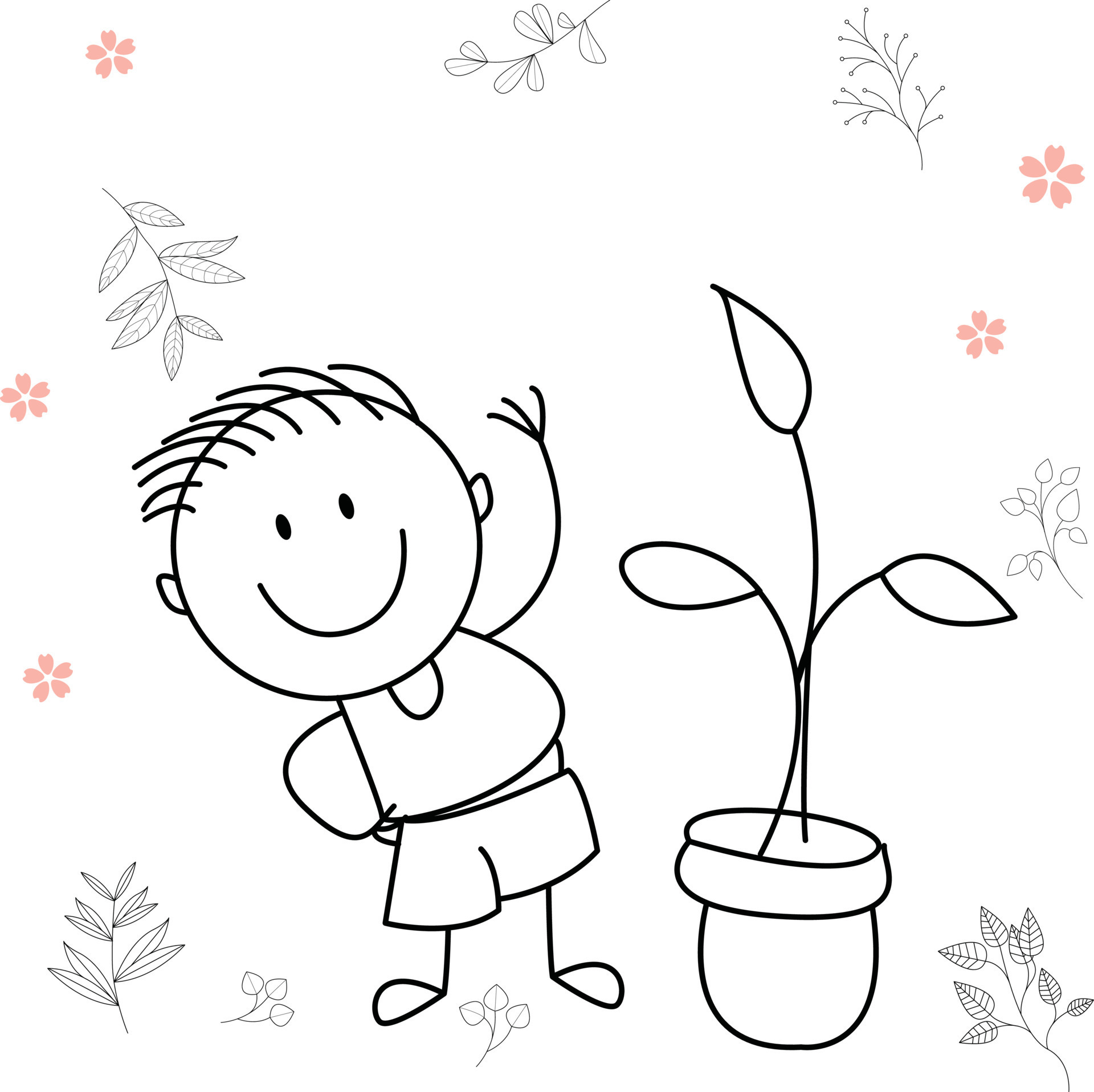 cartoon-activity-illustration-of-a-smiling-child-for-children-s