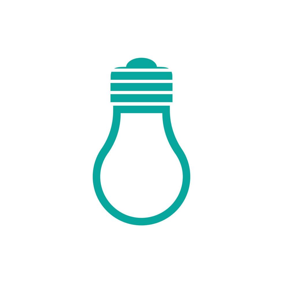 lamp logo design icon vector