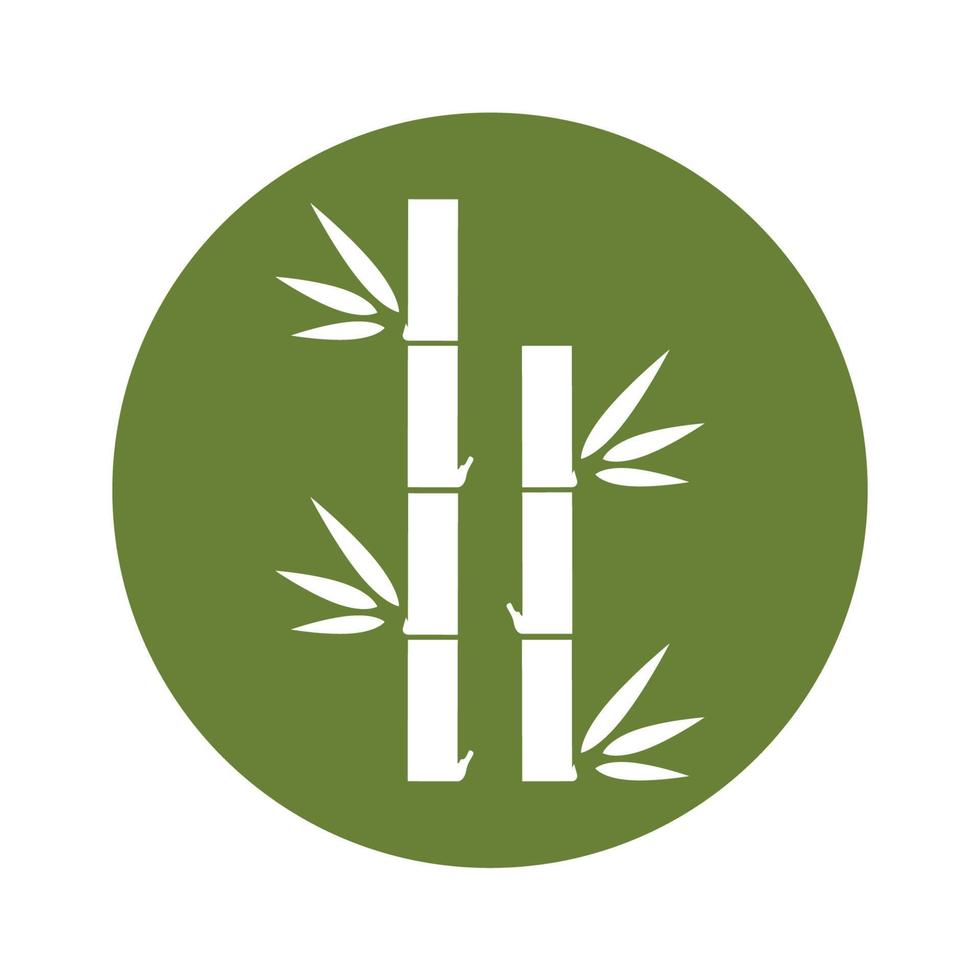 Bamboo Logo Template vector icon