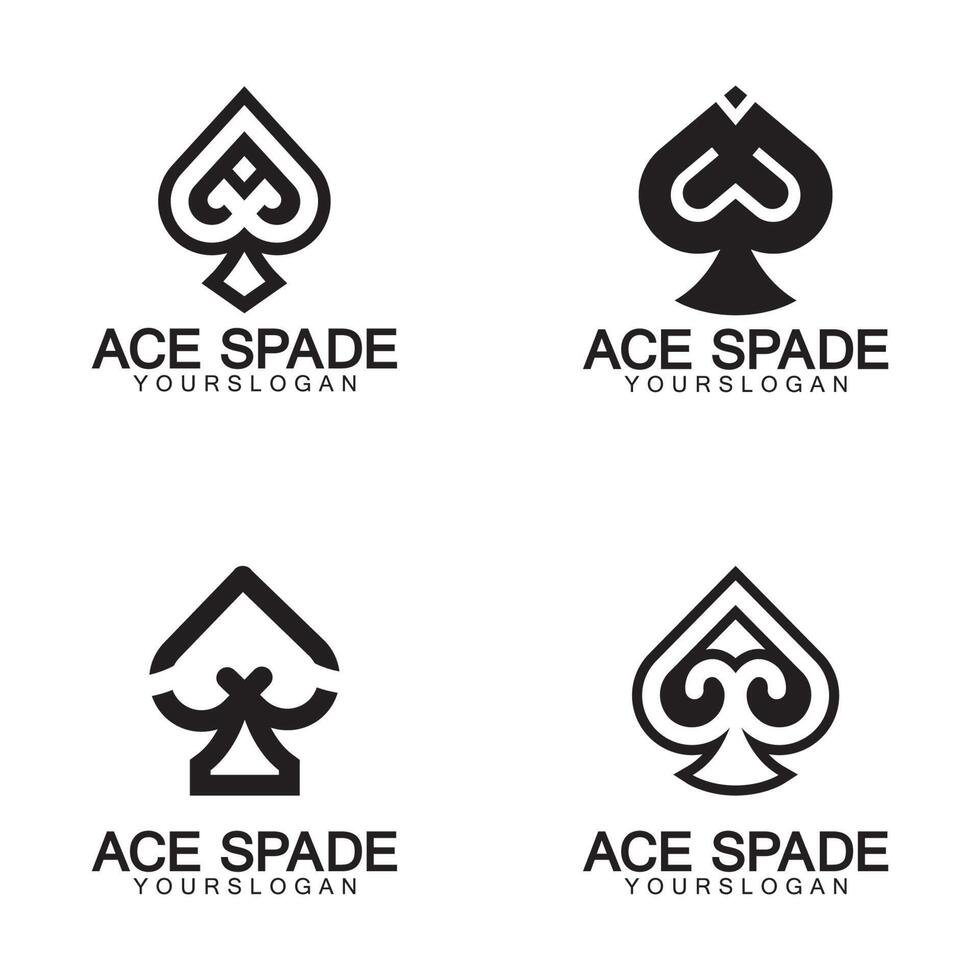 Ace Of Spades Logo Vector Art, Icons, and Graphics for Free Download