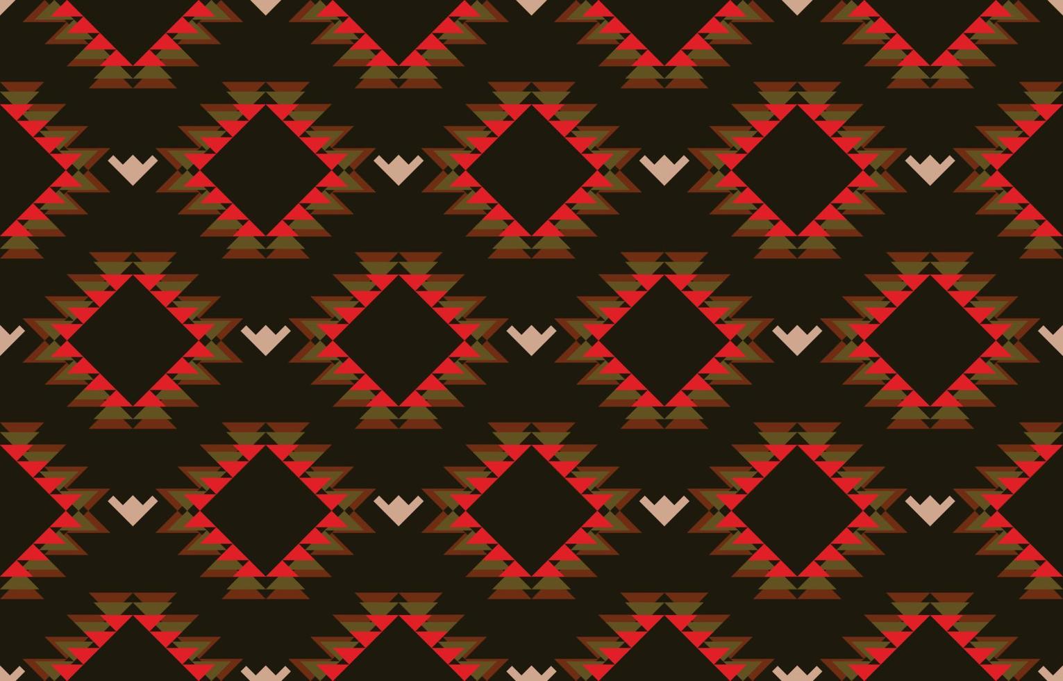 Abstract american ethnic geometric pattern design for background or wallpaper. fabric pattern vector illustration