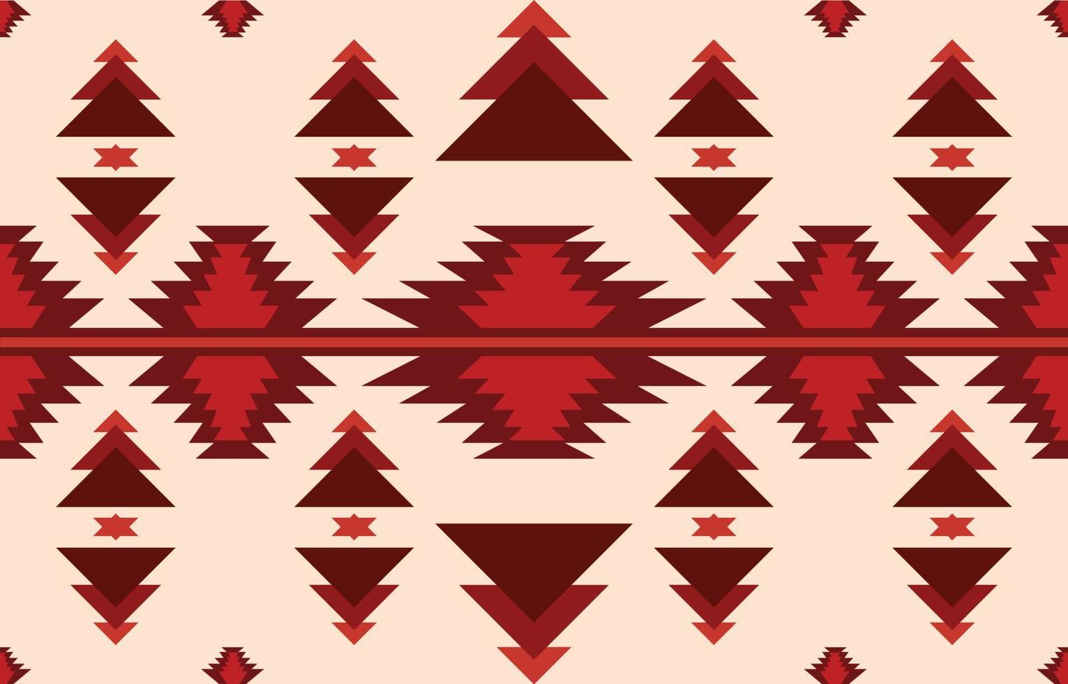 diseño de patrones geométricos étnicos americanos abstractos para fondo o papel tapiz. Ilustración de vector de patrón de tela