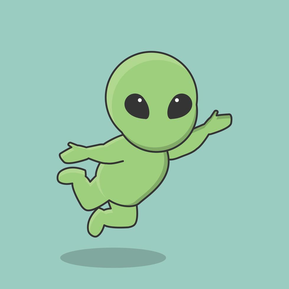 ship world galaxy space alien planet character ufo cartoon moon vector