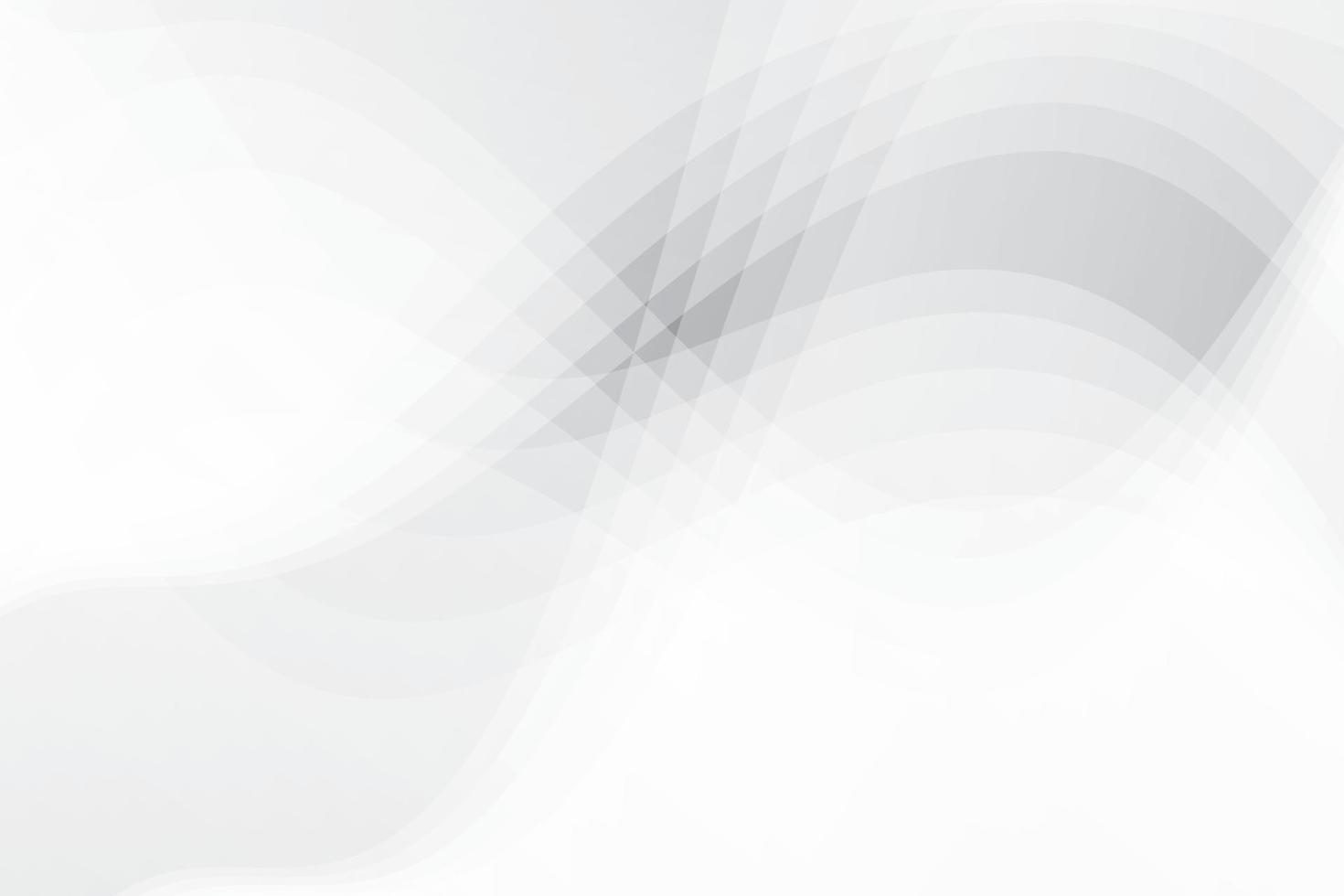 Abstract  white and gray color, modern design background with geometric shape. Vector illustration.