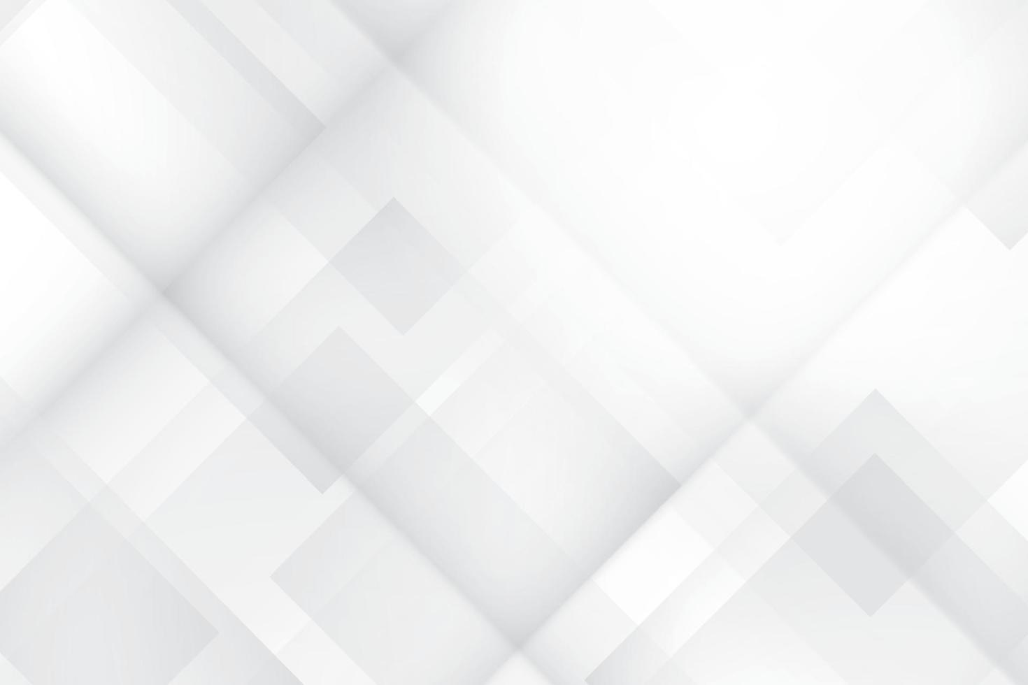 Abstract white and gray color, modern design background with geometric shape. Vector illustration.