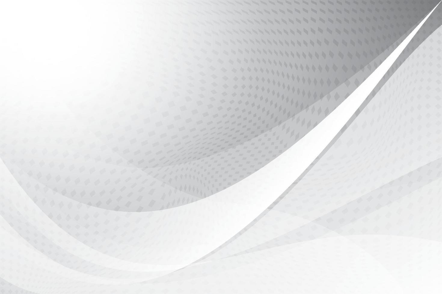 Abstract  white and gray color, modern design background with geometric shape. Vector illustration.