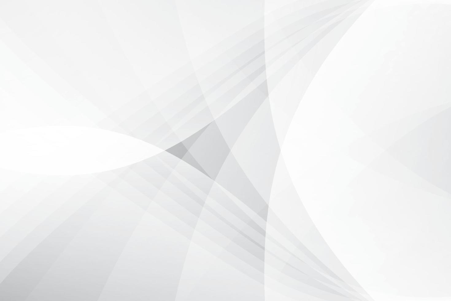 Abstract white and gray color, modern design background with geometric shape. Vector illustration.