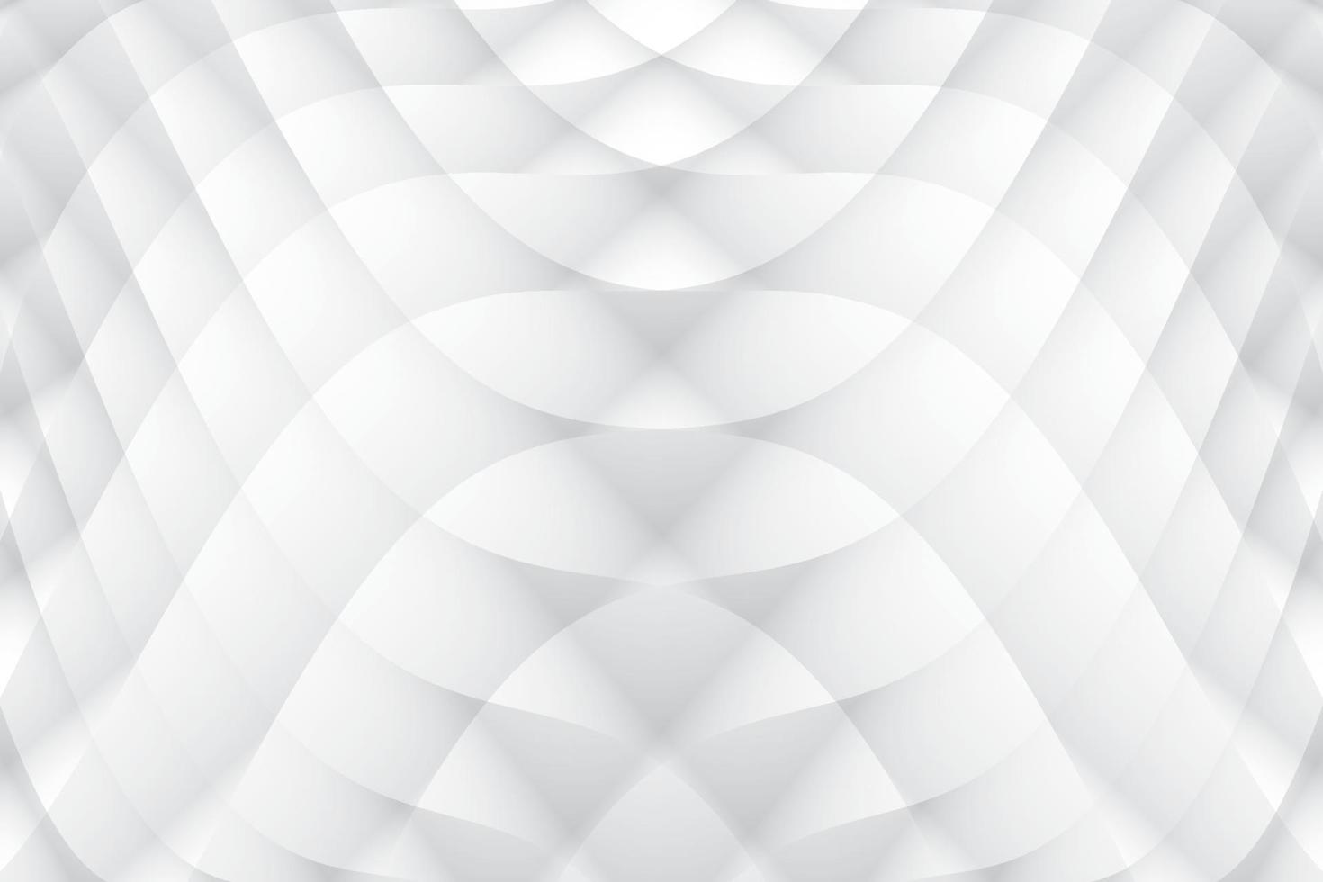 Abstract white and gray color, modern design background with geometric shape. Vector illustration.