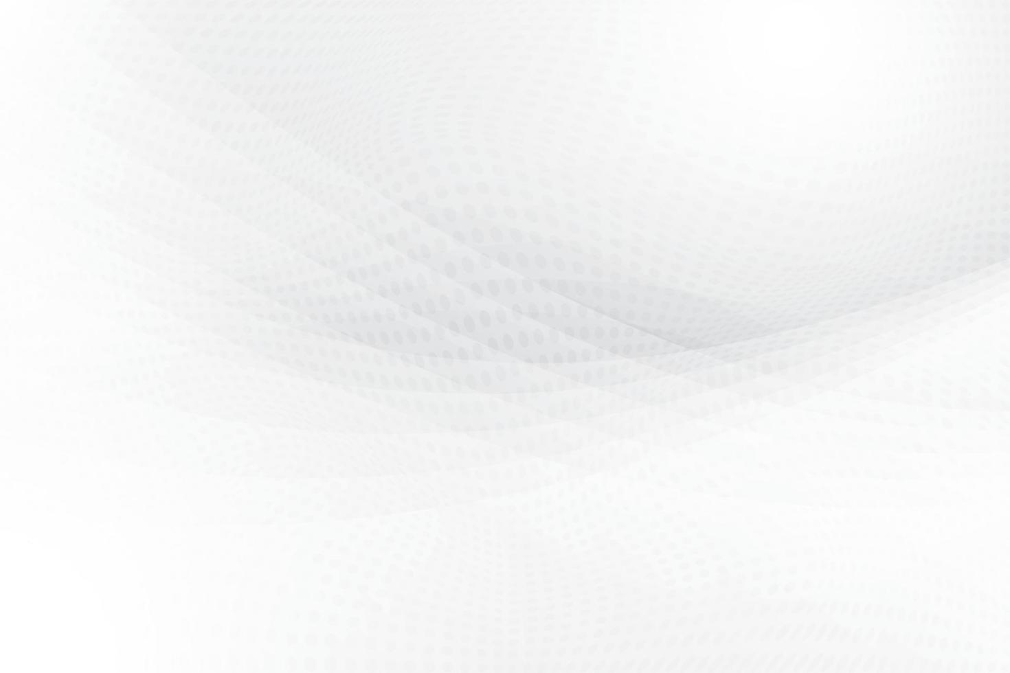 Abstract white and gray color, modern design background with geometric shape. Vector illustration.