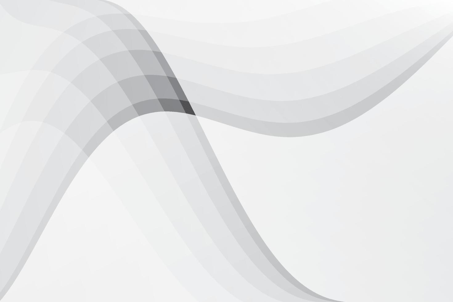 Abstract  white and gray color, modern design background with geometric shape. Vector illustration.