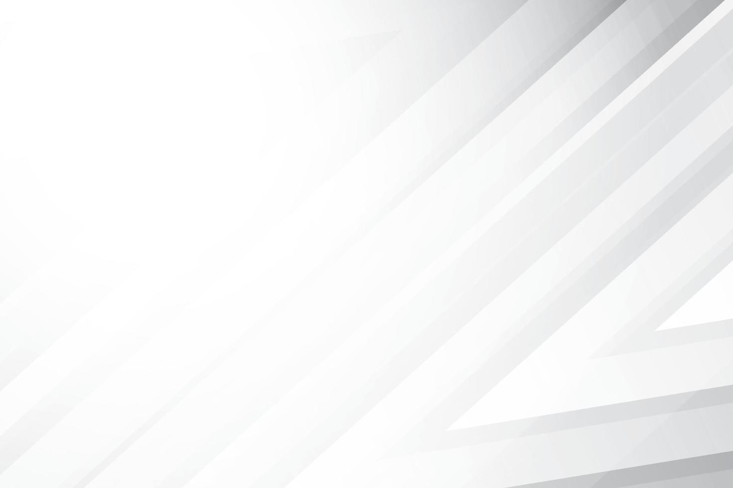 Abstract  white and gray color, modern design background with geometric shape. Vector illustration.