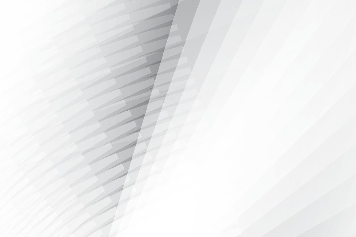 Abstract white and gray color, modern design background with geometric shape. Vector illustration.