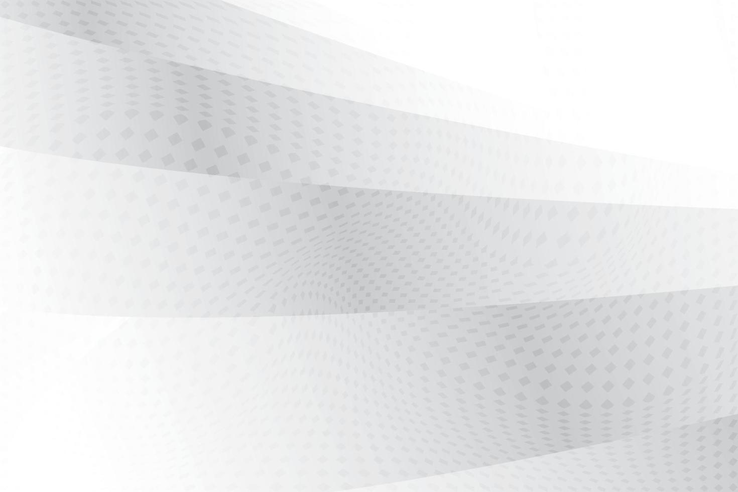 Abstract  white and gray color, modern design background with geometric shape. Vector illustration.