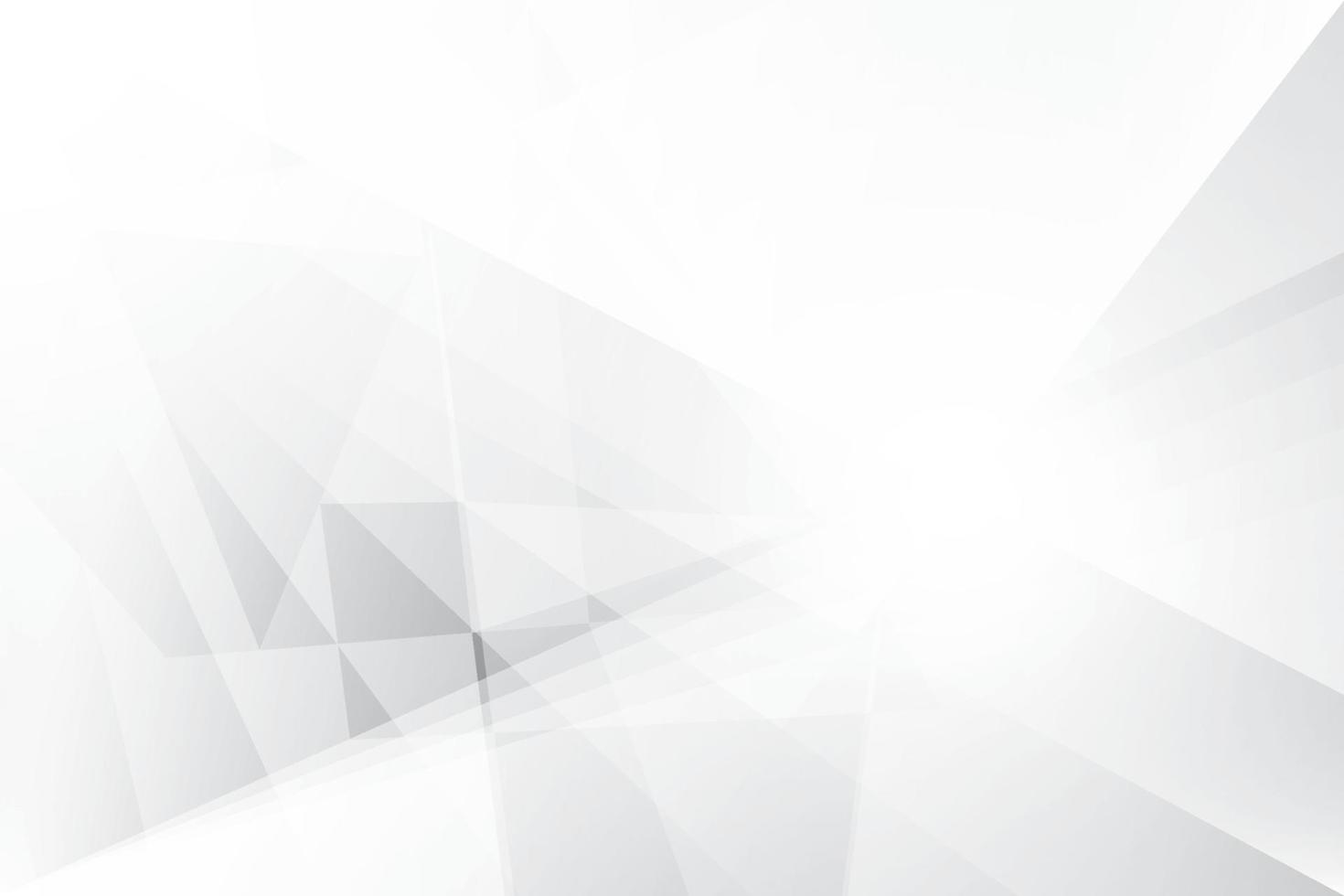 Abstract white and gray color, modern design background with geometric shape. Vector illustration.