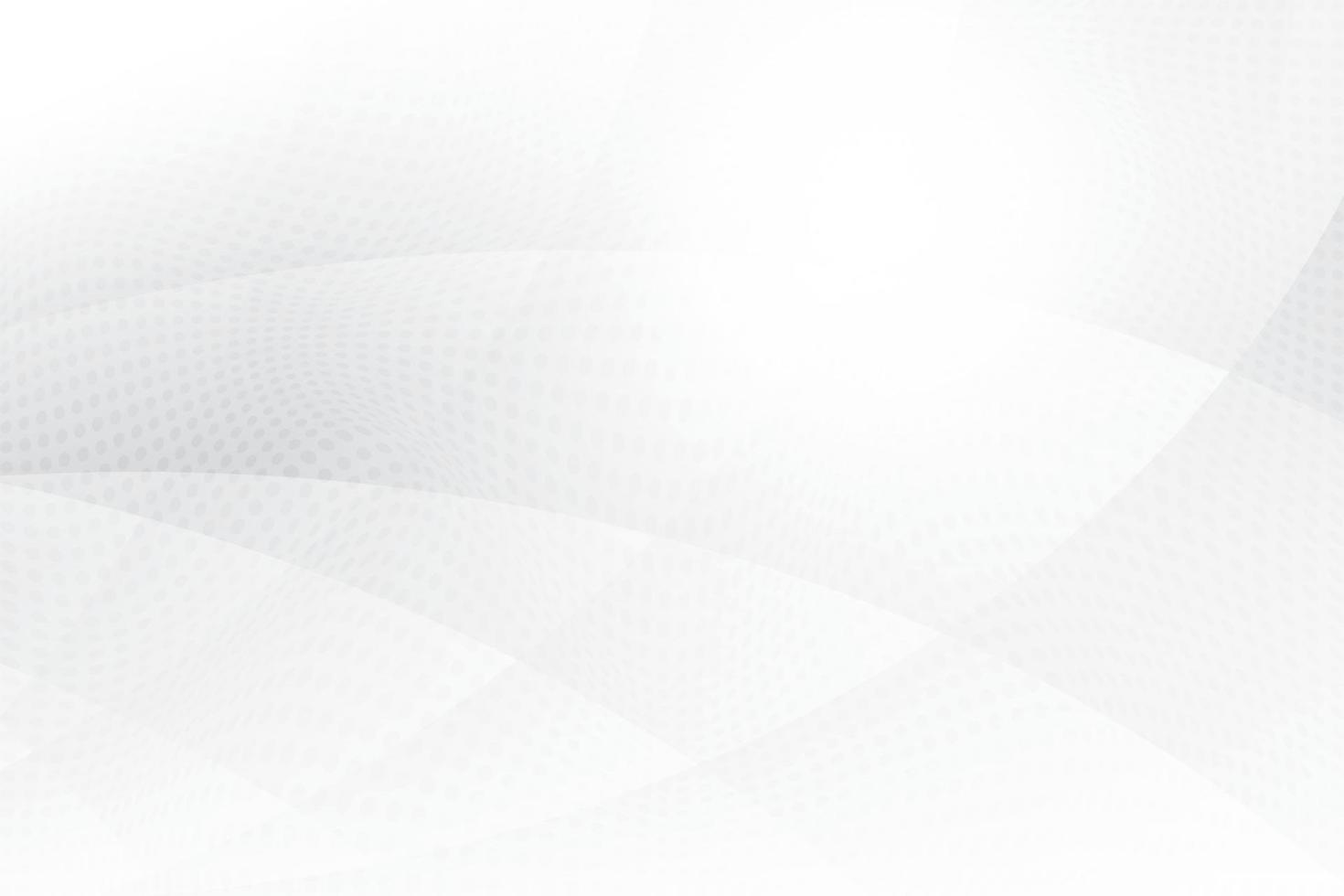 Abstract  white and gray color, modern design background with geometric shape. Vector illustration.