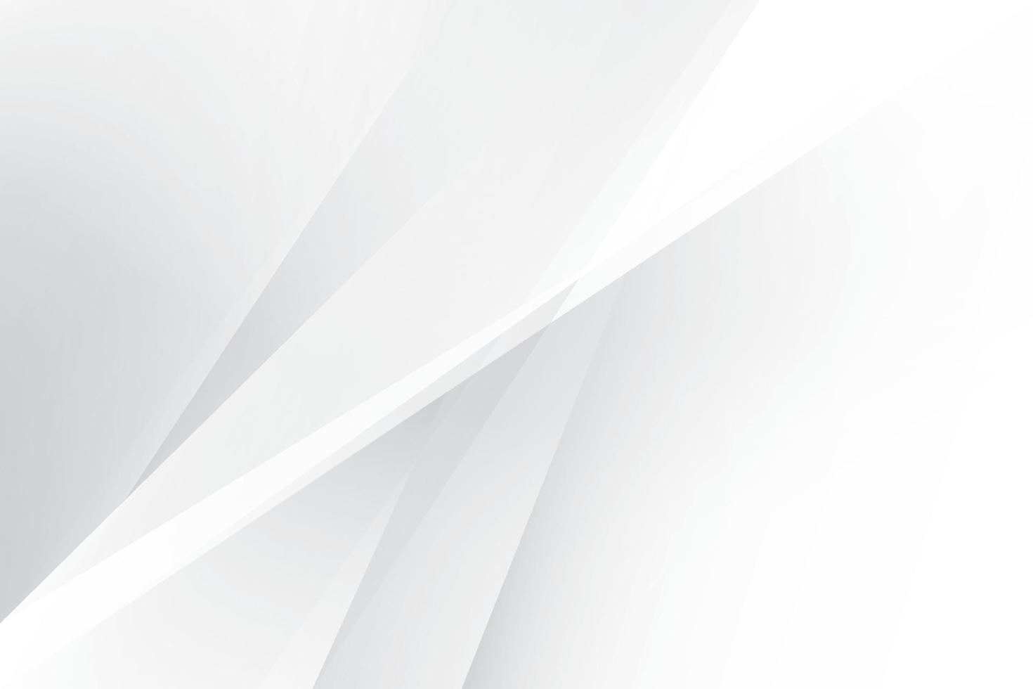 Abstract  white and gray color, modern design background with geometric shape. Vector illustration.