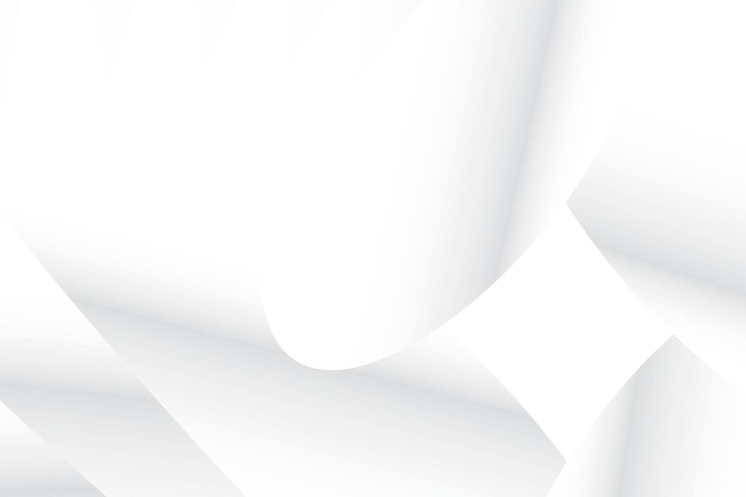 Abstract  white and gray color, modern design background with geometric shape. Vector illustration.