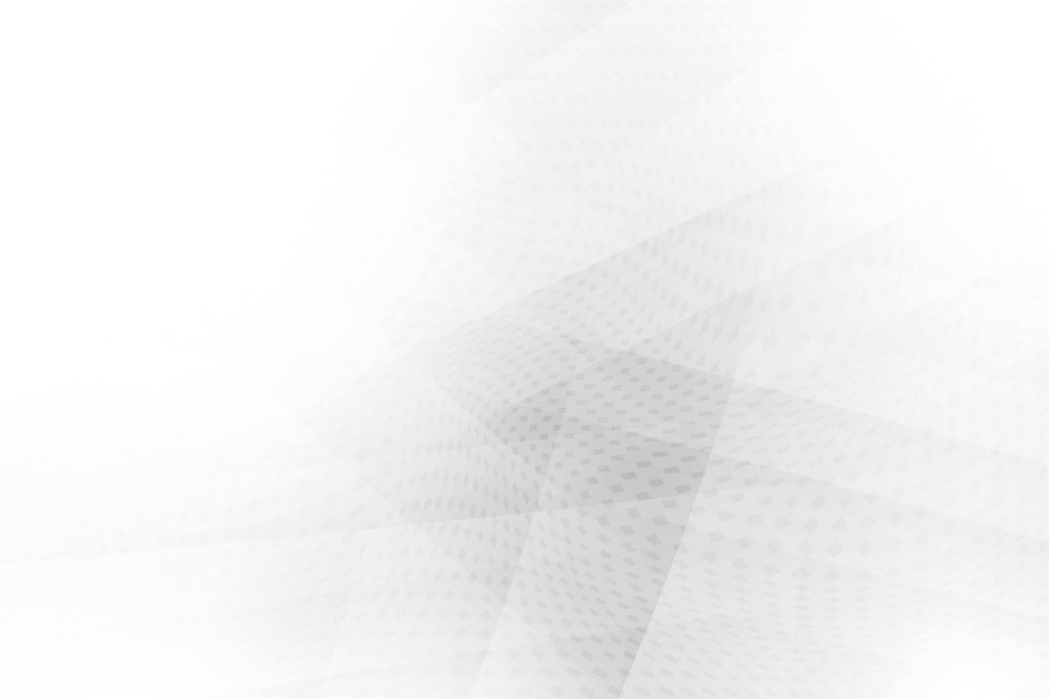 Abstract white and gray color, modern design background with geometric shape. Vector illustration.