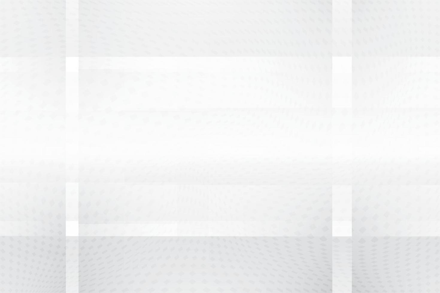 Abstract white and gray color, modern design background with geometric shape. Vector illustration.