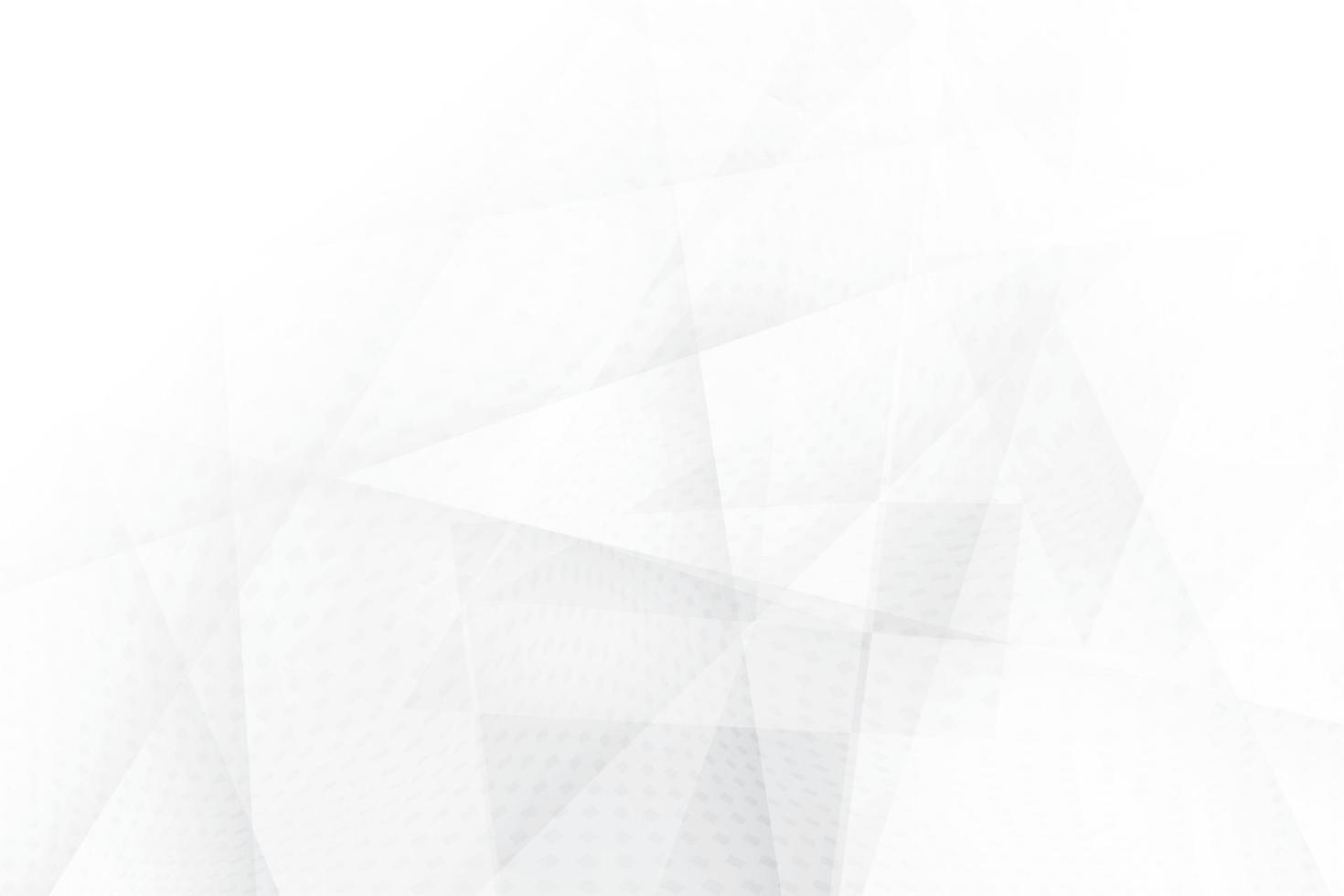 Abstract  white and gray color, modern design background with geometric shape. Vector illustration.