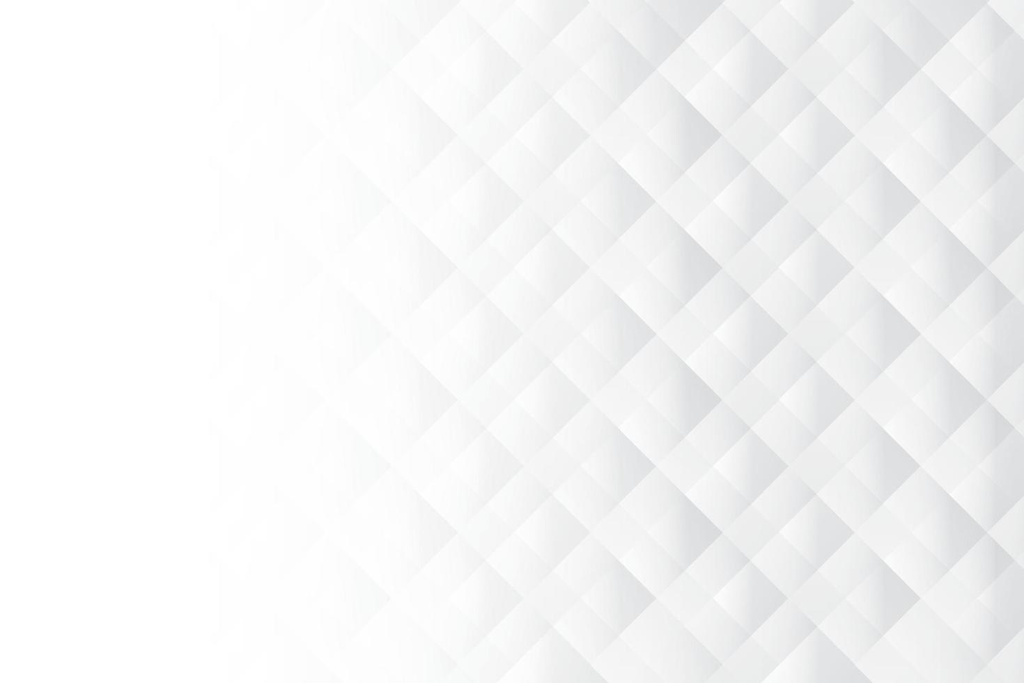 Abstract  white and gray color, modern design background with geometric shape. Vector illustration.
