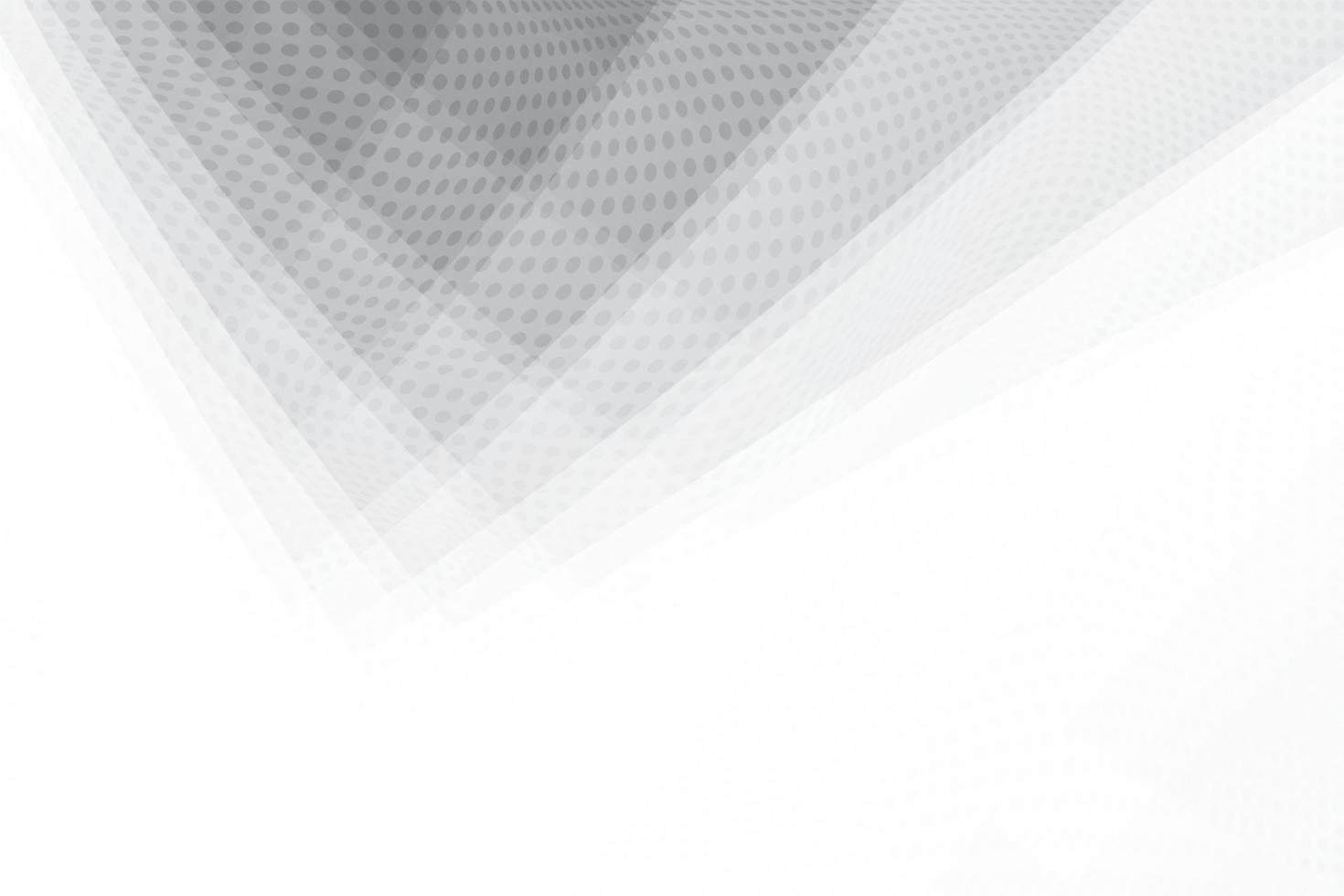 Abstract  white and gray color, modern design background with geometric shape. Vector illustration.