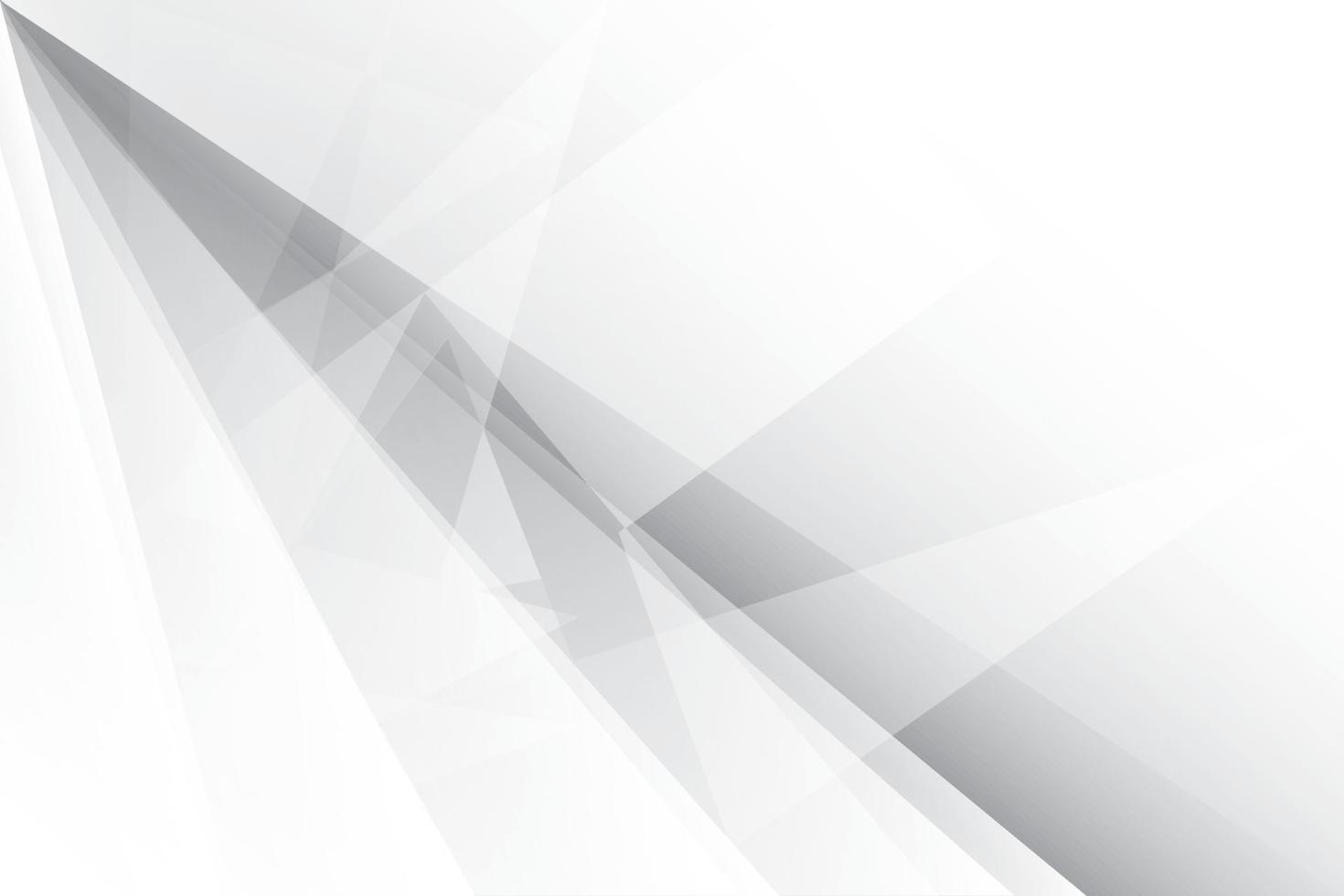 Abstract  white and gray color, modern design background with geometric shape. Vector illustration.