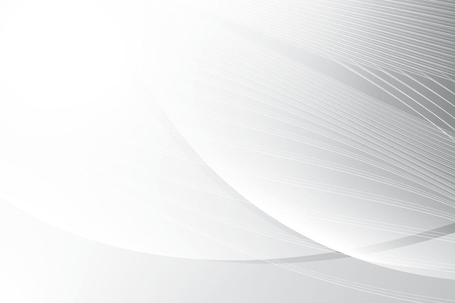 Abstract  white and gray color, modern design background with geometric shape. Vector illustration.