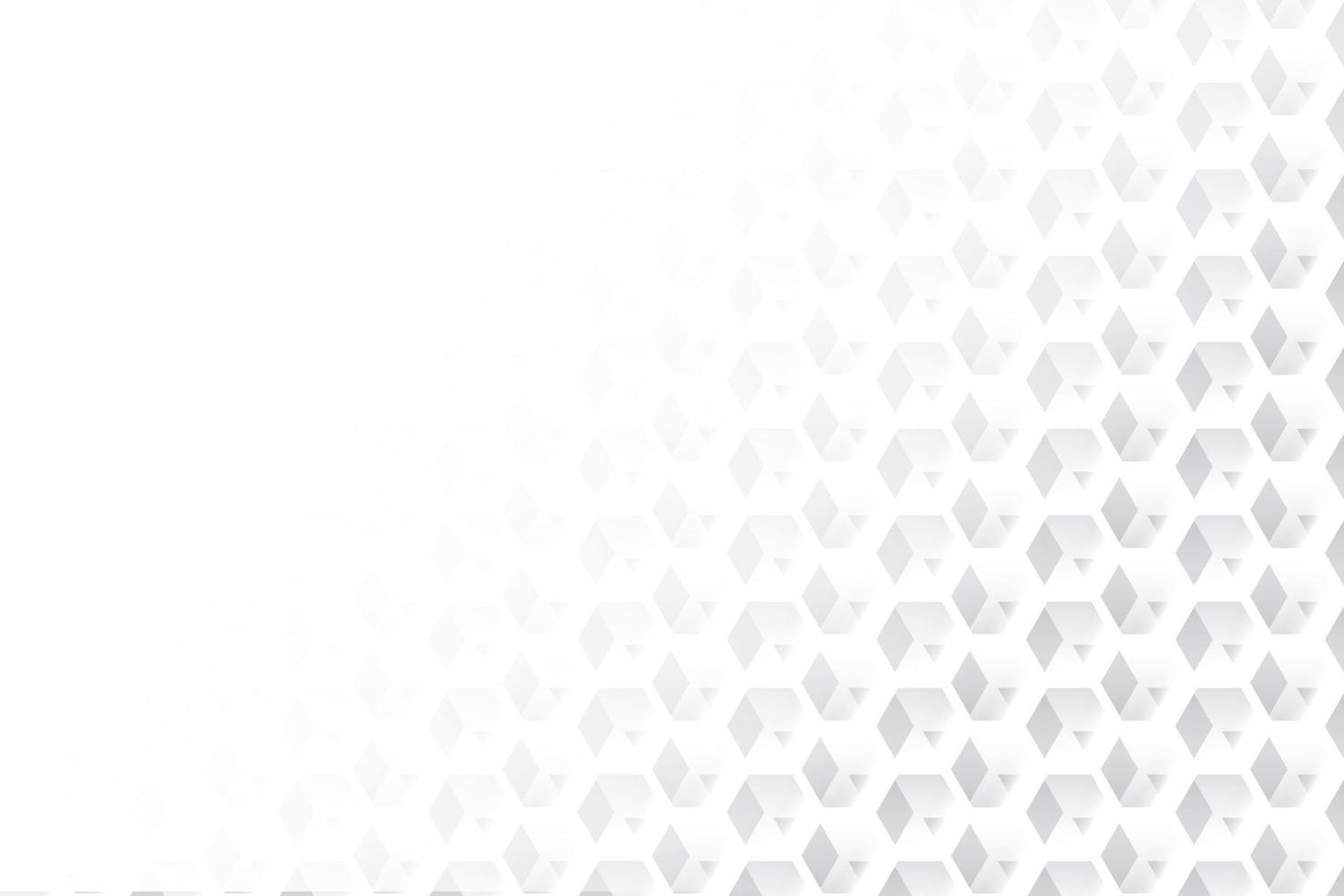 Abstract  white and gray color, modern design background with geometric shape. Vector illustration.